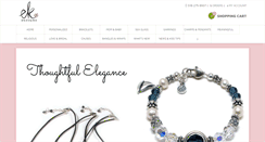Desktop Screenshot of ekdesignsjewelry.com